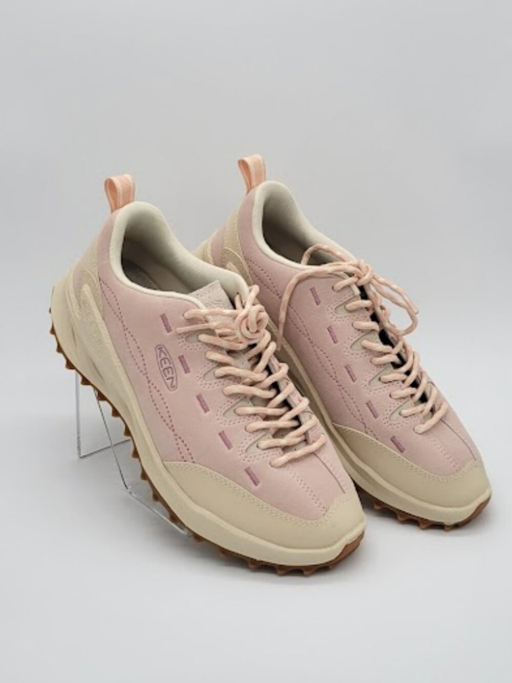 KEEN Jasper Zionic Women’s Rose/Lilas Suede Hiking Sneakers Shoes Size 9 NWOB